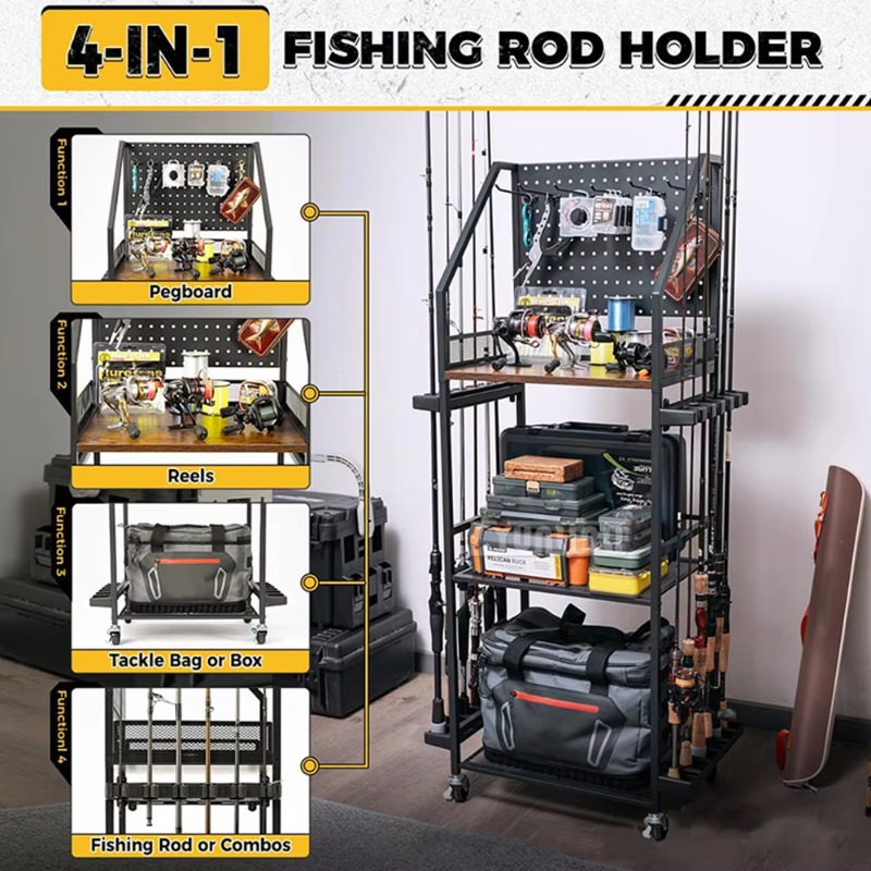 Fishing Gear Storage Shelf, Fi - đánh giá và giá Fly Reel
